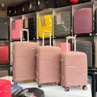 چمدان مسافرتی چهار چرخ کارینا زیپ دوبل سالنت