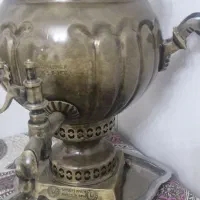 سماور زغالی چراغ گرسوز