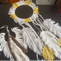آیینه و فرشته مکرومه