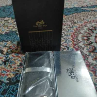 کیف پول چرم طبیعی هاکوپیان آکبند با ساک و جعبه