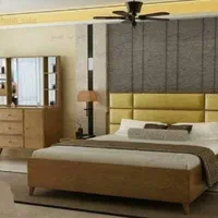 سرویس خواب مدل ژینو‌|تخت و سرویس خواب|قروه, |دیوار