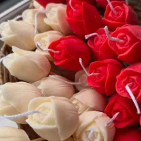 فروش شمع به صورت شاخه ای و باکس