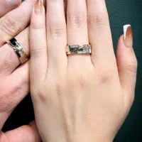 فروش سرویس و حلقه ست نقره شیک و جدید