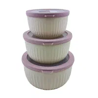 ظرف نگهدارنده دلوین پلاسیتک مجموعه 3 عددی عمده