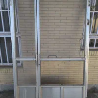 درب آلومینیومی توری (دولنگه)