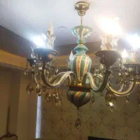 لوستر ۸شاخه کریستال