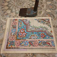 شانه قالیبافی و نقشه