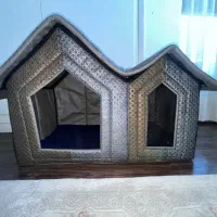 خانه لوکس دو اتاقه سگ و گربه(تاشو،ضدآب و قابل حمل)
