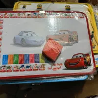 وایت برد بزرگ ۴۰×۶۵دو طرفه دارا ماژیک دورنگ و پاکن