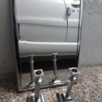 اینه چراغ نو نو ردون خط وخش فلزی رنگ کروم