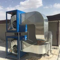 کولر آبی و هودصنعتی