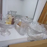 ظروف کریستال برند سوگا ژاپن و لومینارک و چک