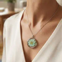 گردنبند گل