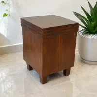 میز عسلی چوبی سالم و شیک