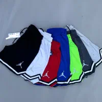 شلوارک ورزشی بغل چاک جردن