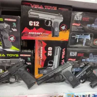 کلت فلزی و پلاستیکی قوی اسباب بازی