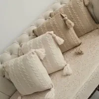 کاور کوسن مبلی، شال پانچدوزی شده مبلی