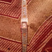 ساعت کراس زنانه آبکاری شده با طلا