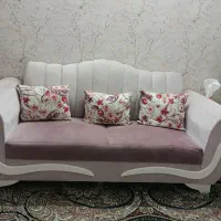 مبل نه نفره با میز وسط وعسلی