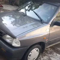 پراید ۸۹ بی رنگ شاستی پلم