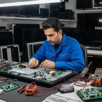 تعمیرات تعمیرکار تلویزیون ال ای دی مایکروفر کل کرج
