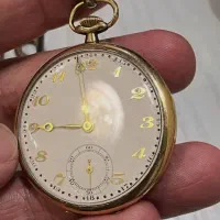 ساعت جیبی قدیمی مارک دار