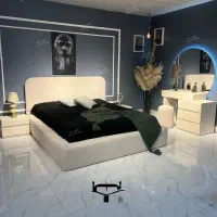 سرویس خواب تدی پارچه خارجی نرم و لطیف|تخت و سرویس خواب|همدان, |دیوار