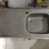سینک کابینت فلزی