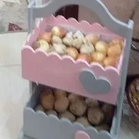 سبد سیب زمینی پیاز