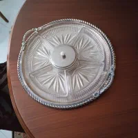 سینی اردورخوری سیلور پلیت قدیمی