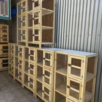 جفت کن قفس چوبی گنجه جفتکن
