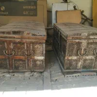 صندوقچه ق جهیزیه مادربزرگها با قدمت بیش از ۸۰سال