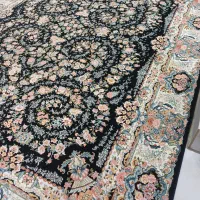 دو تخته فرش ۱۲ متری افشان گل برجسته در حد نونو