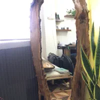 اینه قدی تماماً چوب