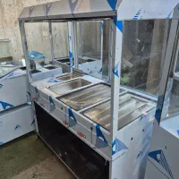 یک یک سرخ کن یک دوم صنعتی فر ساندویچی(نوراستیل)