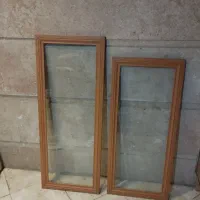 درب پنجره شیشه ای یک جفت