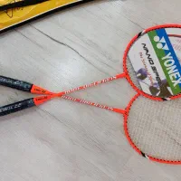 راکت بدمینتون یونکس مدل super pro بسته دو عددی