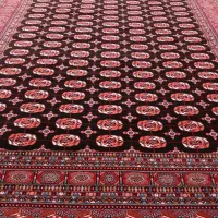 فرش ماشینی با تراکم واقعی طرح ماریگل سرمه ای