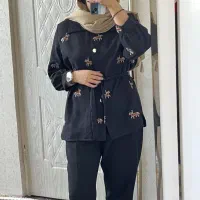 مانتو طرح دار