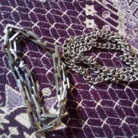 گردنبند.ودستبند نقره واستیل.رنگ ثابت