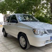 پراید مدل ۹۰ تقریبا کامل رنگ دوگانه