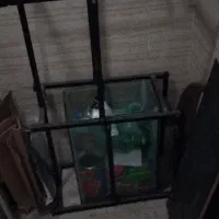 شیشه آکواریوم با میز