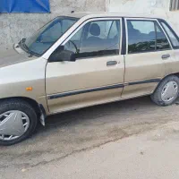 پراید مدل 91 فابریک رنگ بژ