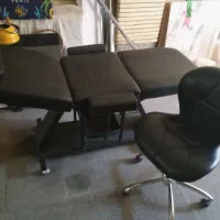 تخت سه تیکه و صندلی استادکار