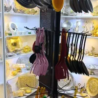 کفگیر و ملاقه نسوز.رنده استیل سایز ۲۶