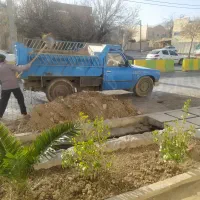 حمل نخاله با کارگر و بدون کارگر