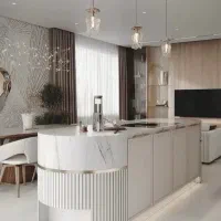 واحد لوکس117 متر تاپ منطقه نوساز کلید نخورده