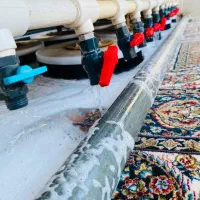 قالیشویی تخصصی کمالپور قشمی با دستگاه اتومات ورفو