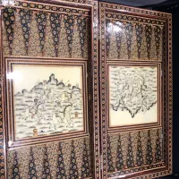 تخته نرد خاتم اصفهان کار دست