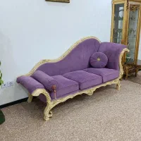 مبل تک  شزلون ۳ نفره در حد نو